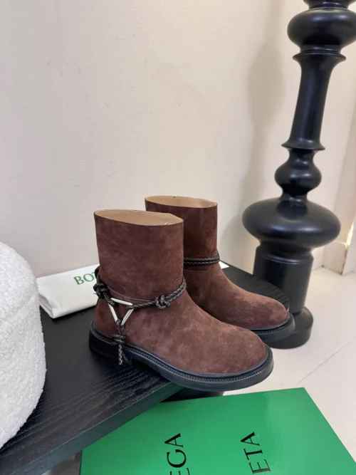 Bottega Veneta Buckle Riding Boots