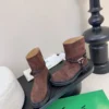 Bottega Veneta Buckle Riding Boots