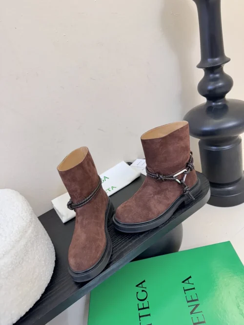 Bottega Veneta Buckle Riding Boots