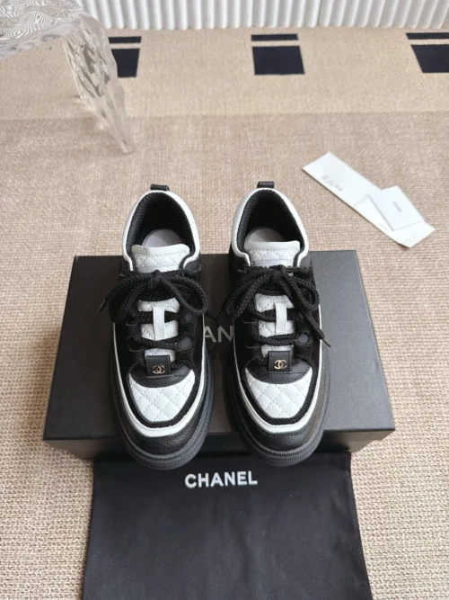 Chanel Platform Sneakers