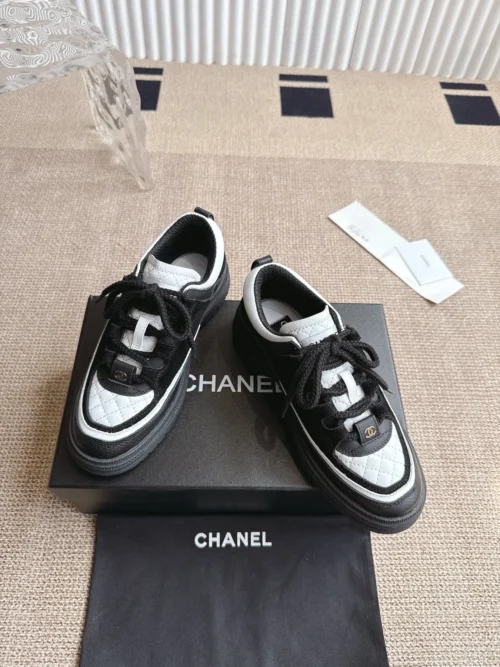 Chanel Platform Sneakers