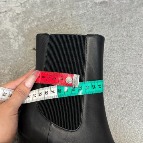 Chanel Leather Chelsea Boots
