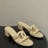 Chanel Heeled Mules