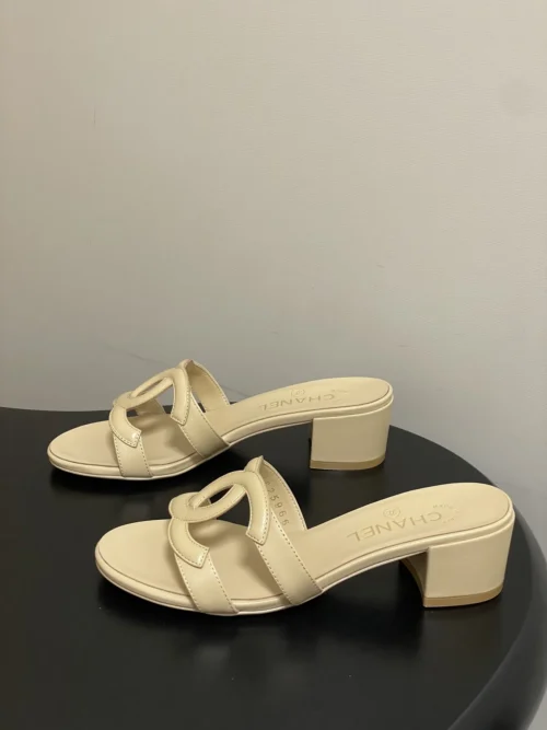 Chanel Heeled Mules