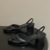 Chanel Slingback Heeled Sandals