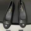 Chanel Buckle Bow-Detail Ballet Flats