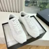 Chanel Suede Platform Sneakers