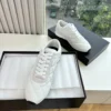 Chanel Suede Platform Sneakers