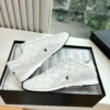 Chanel Suede Platform Sneakers
