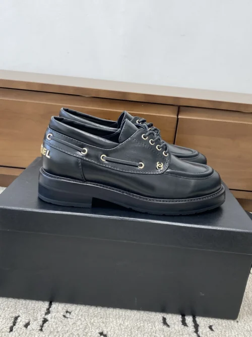 Chanel Leather Loafers