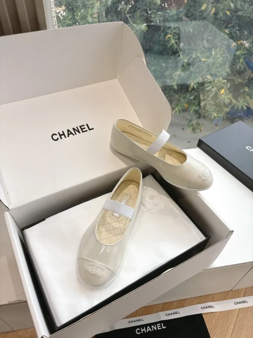 Chanel Bow-Detail Mary Jane Shoes