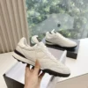 Chanel Suede Platform Sneakers