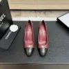Chanel Lambskin Slingback Heeled Sandals