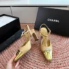 Chanel Square-Toe Pumps