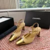 Chanel Square-Toe Pumps