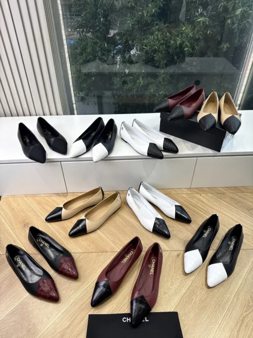 Chanel Square-Toe Pumps