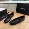 Chanel Square-Toe Flats