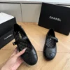 Chanel Square-Toe Flats