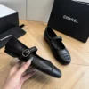 Chanel Square-Toe Flats