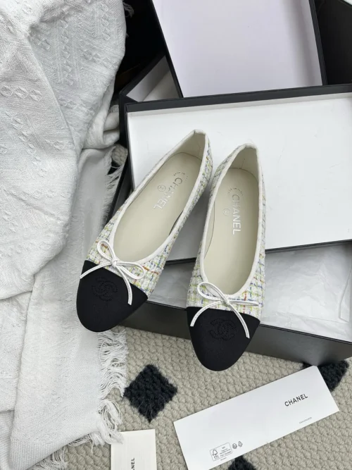 Chanel Slingback Ballet Flats