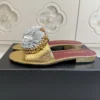 Chanel Lambskin Slides