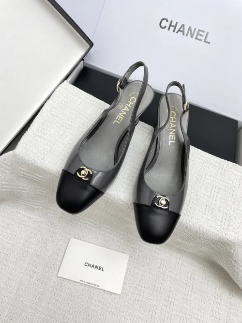 Chanel Slingback Sandals