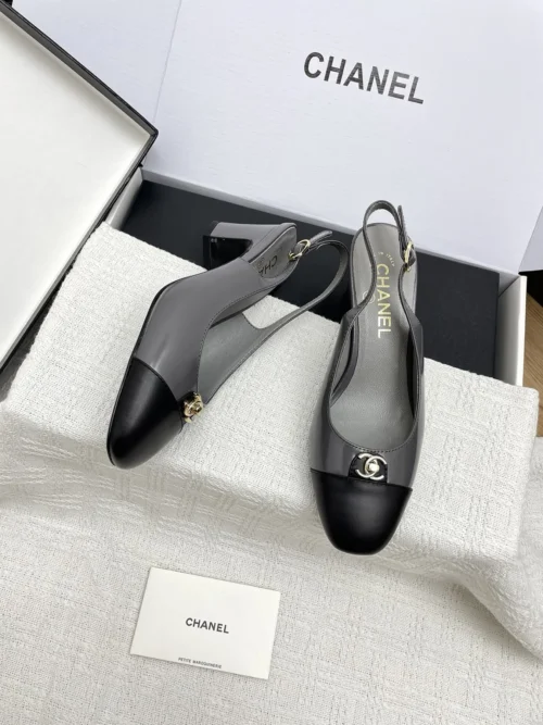 Chanel Slingback Sandals