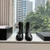 Chanel Leather Riding Boots