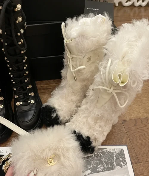 Chanel Snow Boots