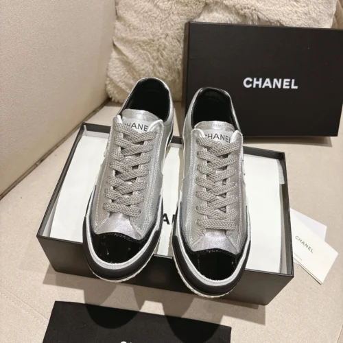 Chanel Lambskin Trainers