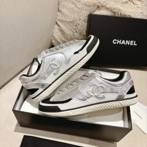 Chanel Lambskin Trainers