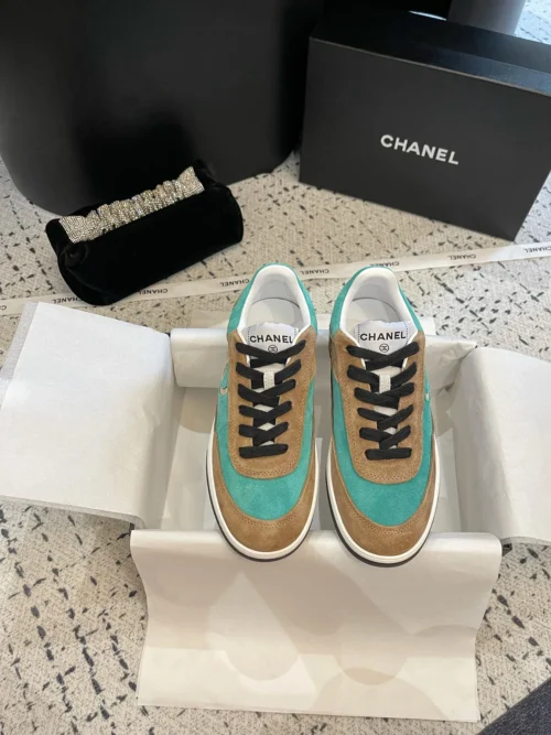 Chanel Lambskin Sneakers