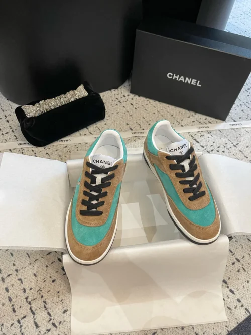 Chanel Lambskin Sneakers