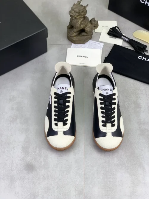 Chanel Suede Sneakers