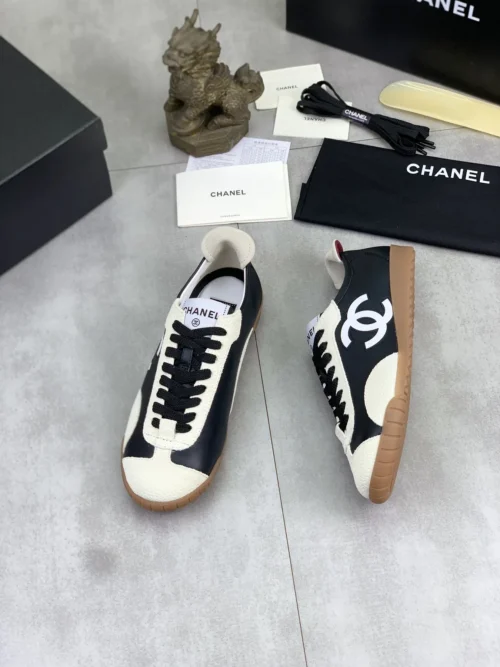 Chanel Suede Sneakers