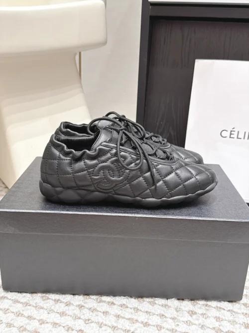 Chanel Lambskin Sneakers