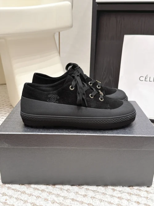 Chanel Denim Trainers