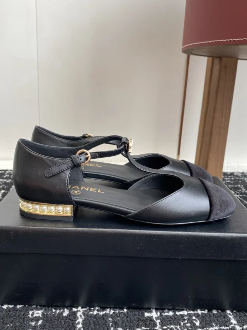 Chanel Lambskin Sandals