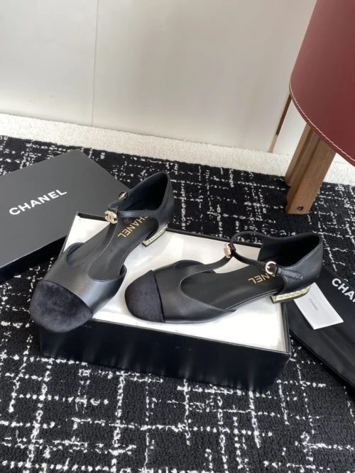 Chanel Lambskin Sandals