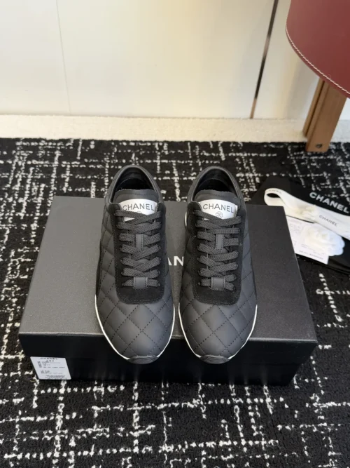 Chanel Lambskin Trainers