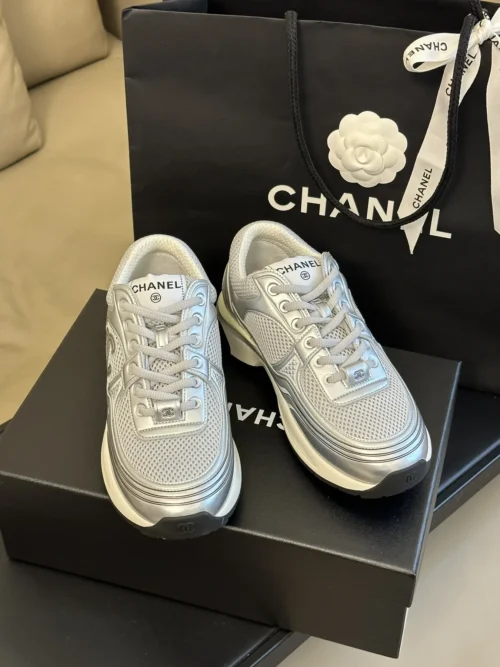 Chanel Leather Sneakers