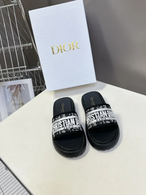 Dior Lambskin Slides