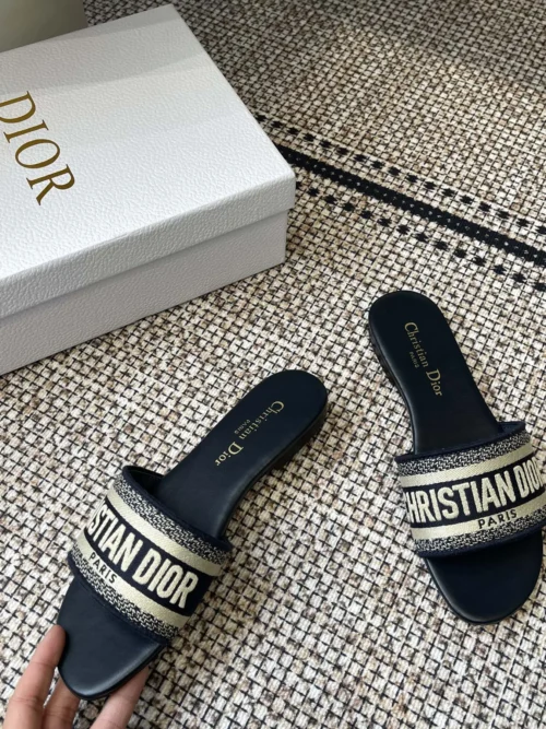 Dior Lambskin Slides