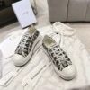 Dior Walk'n'Dior Canvas Platform Canvas Sneakers