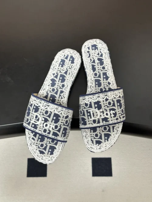 Dior Denim Slides