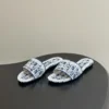 Dior Denim Slides