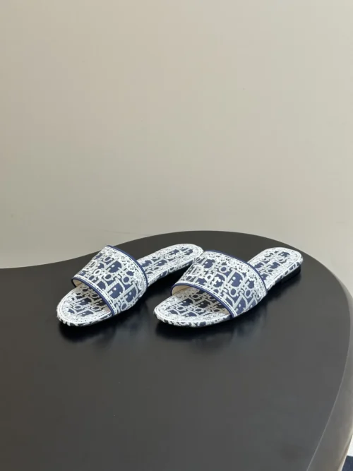 Dior Denim Slides