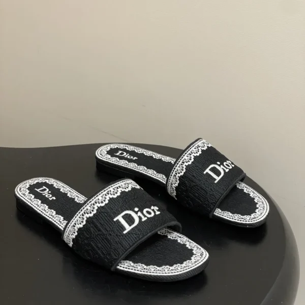 Dior Denim Slides
