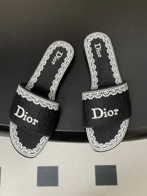Dior Denim Slides