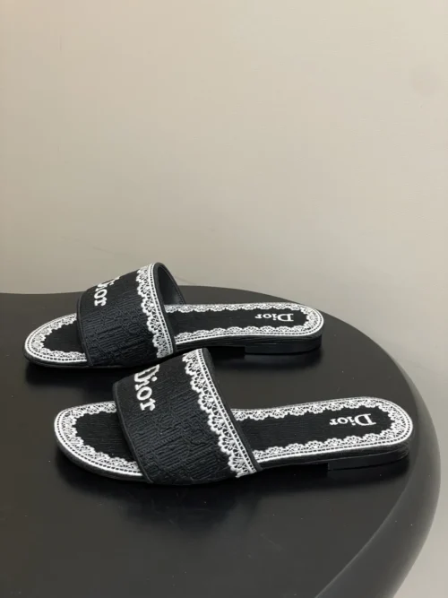 Dior Denim Slides